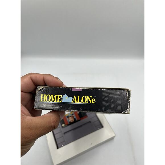 Home Alone Super Nintendo SNES With Original Box And Case - Picture 10 of 16